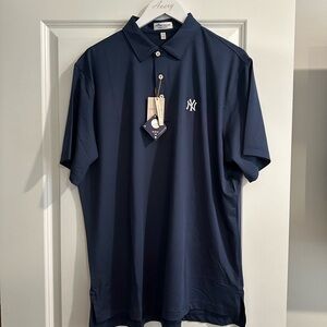 Peter Millar Navy Yankees Polo